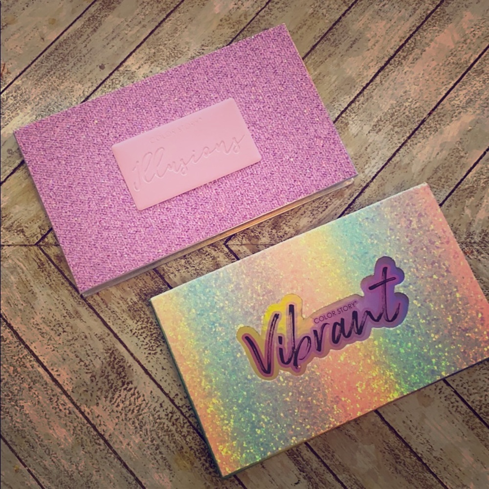 NWT Color Story set of 2 eyeshadow palettes.